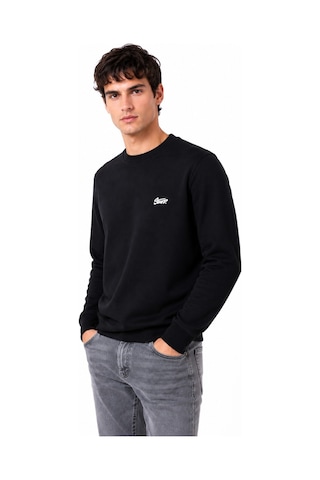 Baglan Erkek Sıfıryaka Mevsimlik Sweatshırt Bgl-st05446 Siyah