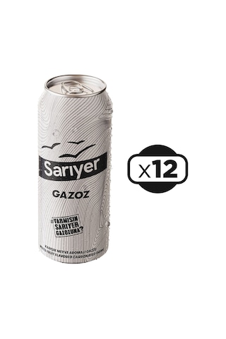 Sarıyer Karışık Aromalı Gazoz 12 x 330 ML