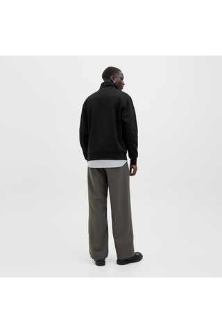 Jack & Jones Soho Erkek Siyah Sweatshirt 12278793-b Siyah