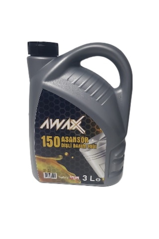 Awax 150 Asansör Dişli Bakım Yağı 3 Litre Awax 150 Asansör Dişli Bakım Yağı 3 Litre