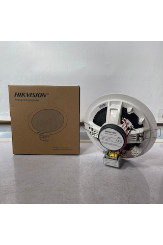Hikvision Analog Kablolu Tavan Hoparlörleri 6w