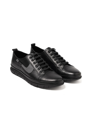 Sneaker Erkek Og-3722 John May 101-1203 Siyah Dolaplı-gri Atlas