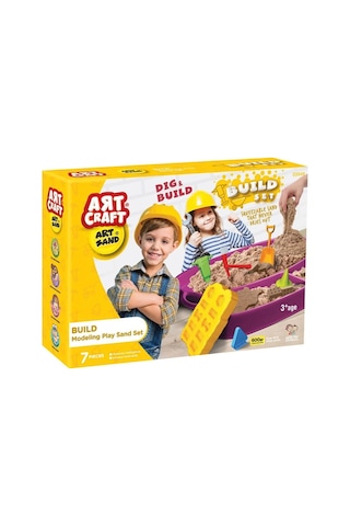 03949 Artsand İnşaat Kum Seti 600 Gr -fentoys Çok Renkli