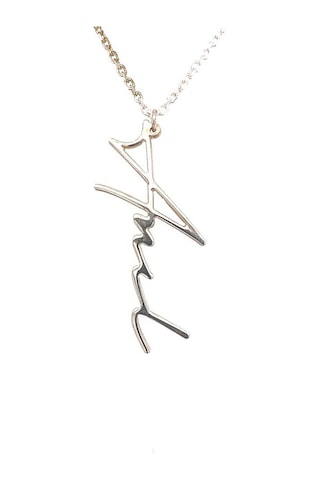 Zümrüt Sarraf 14 Ayar Altın Isimli Yazılı Bayan Kolye