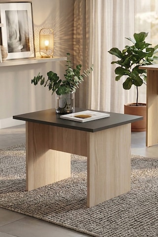 Yurudesign Vario B Ofis Sehpası Meşe-Siyah VO2-OB