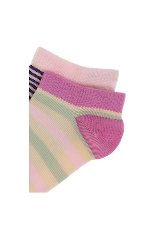 U.s. Polo Assn. Kız Çocuk Pembe Çorap Patik 50311324-vr041 Pembe