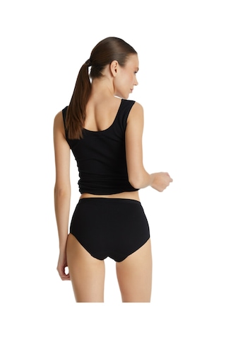 Blackspade Kadın Büyük Beden Slip Külot Dantelli Private 1316 Siyah