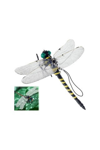 Dragonfly Art Yard Heykeli - Ev Ve Bahçe Koleksiyonu İçin Kovucu Dekor Oyuncak