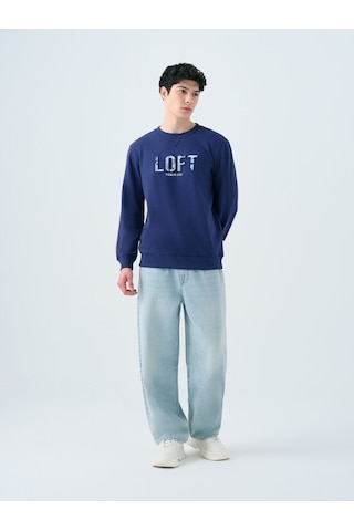 LOFT Regular Fit Erkek Sweatshirt Lf2039946 Q1.v1 Lacivert