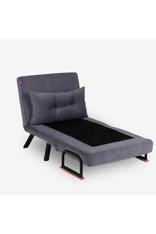 Pafu Sando Tekli Katlanır Yataklı Koltuk - Gri