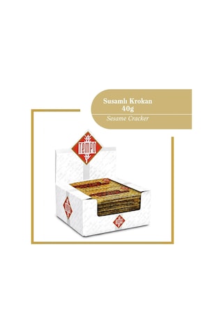 Susam Krokan 40 G X 12 Adet - Sesame Cracker