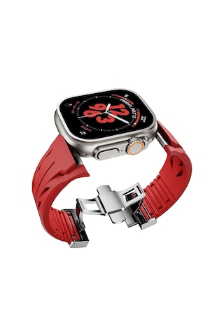 Apple Uyumlu Watch Ultra / Watch Ultra 2 49mm Yüksek Kalite Tpu Silikon Kordon Kayış