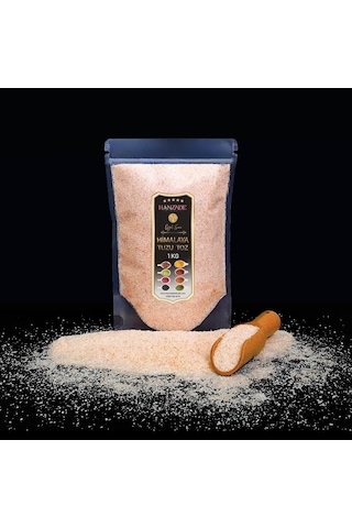 Hanzade Bitkisel Pembe Himalaya Tuzu Toz 1 KG
