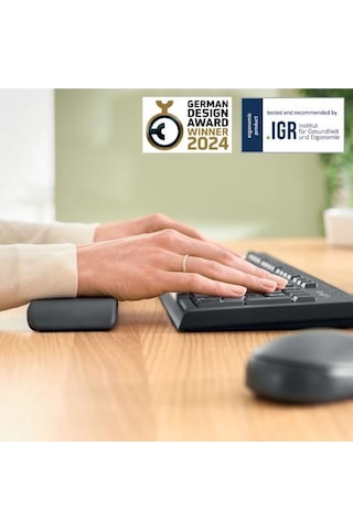 Leitz Ergo Ayarlı Klavye Bilek Destegi - Gri - Kod:65230089