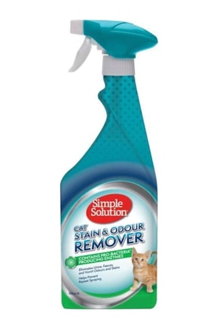 Simple Solution Kediler İçin Leke Ve Koku Giderici Sprey 750 Ml