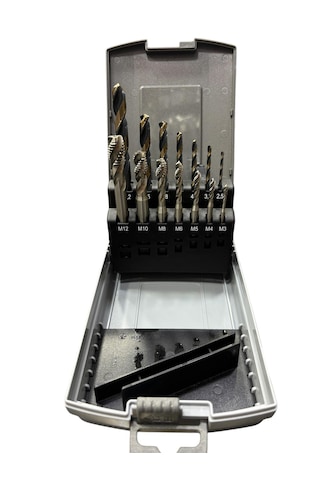 Maier 14 Parça Matkap Uçlu Helis Kılavuz Takımı