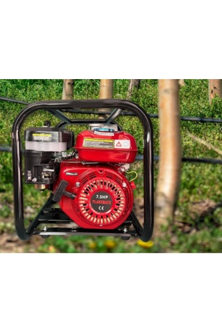Plant Mate 7.5 Hp 3 İnç Benzinli Su Motoru Güçlü Ve Etkili Sulama Gücü