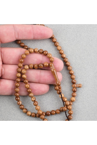 Orijinal Doğal Kuka 99'luk Küre Kesim 6mm Namaz Tesbihi