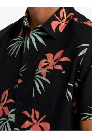 Quiksilver Apero Classic Erkek Kısa Kollu Desenli Gömlek Aqywt03312-kvj16-3844 Siyah