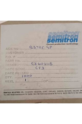 Gz60311b Semıtron Diğer Diyot 19 Adet