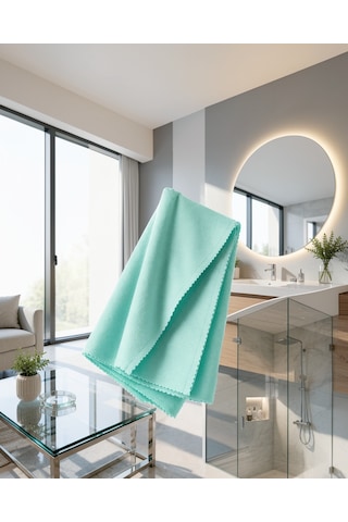 40x60 Mikrofiber Cam Temizlik Bezi İz Ve Tüy Bırakmayan Profesyonel Cam Silme Bezi 48990251