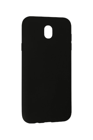 Newface Samsung Galaxy Uyumlu J7 Pro / J730 Kılıf Nano İçi Kadife Silikon Semeglbl - 32 - Siyah Sıyah