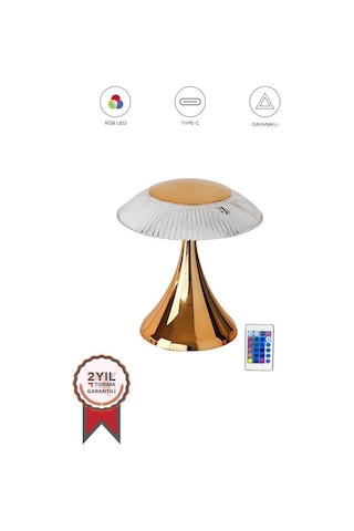 Lw-31 Gold Abajur Karistal Elmas Masa Lambası Romantik Akrilik Led Gece Lambası Beyaz