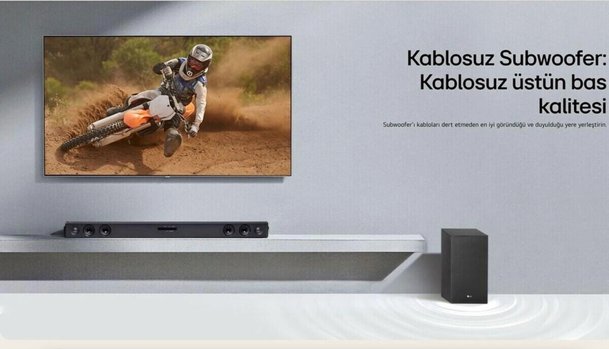 Ev Sinema Sistemi - Soundbar 300w 2.1 Kanal , Optik, Usb , Bluetooth Akıllı Bağlantı Kaliteli Bastiz-113527