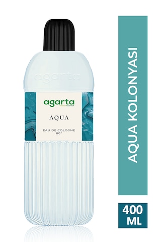 Agarta 80 Derece Aqua Kolonya Pet Şişe 400 ML
