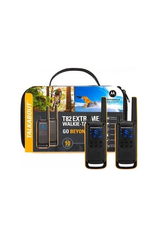 Motorola T82 EXTREME İkili  PMR Telsiz Resmi İthalatçı Garantili