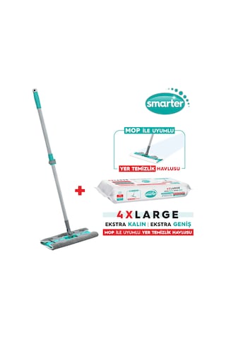 Smarter Yüzey Bez Uyumlu Magic Mop + Yer Temizlik Havlusu 30'lu