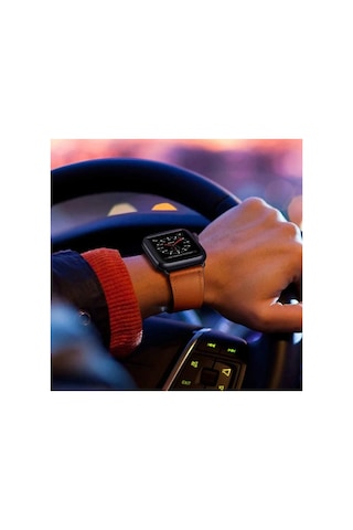 Newface - 583 - Apple Watch Uyumlu 38mm Kr415 Luaz Deri Kordon - Csmo-tex - - Pembe