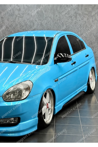 Hyundai Accent Era Yan Marşpiyel Seti Sağ-sol - Boyasız - Fiberglass