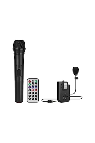 MV-2016 VHF EL+YAKA MİK USB*SD*BT-TASINABİLİR-SEYYAR ANFİ MAGICV