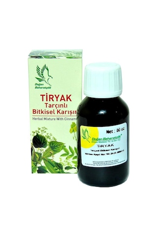 Doğan Baharatçılık Tiryak Tarçınlı Bitkisel Karışım 50 ML