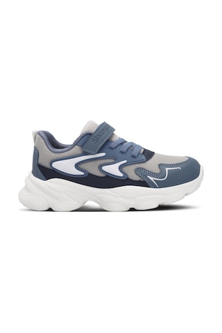 Slazenger PARIS Çocuk Cırt Cırtlı Mavi Sneaker