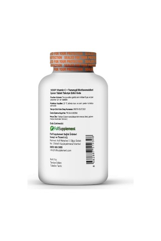 VOOP Vitamin C 1000 mg 30 Tablet 3 Adet
