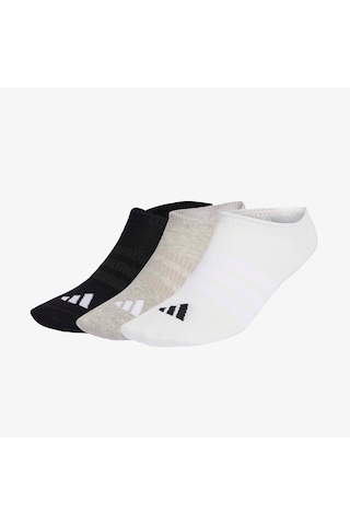 Adidas Thin&light Sportswear 3lü Unisex Gri Antrenman Çorabı Kd1715