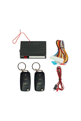 Yaozixa Araba Uzak Kumanda Kilidi 3 Tuşlu Vw Stili Led Gösterge Ile Bagaj Açma Fonksiyonu Evrensel 12v