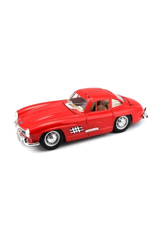Burago 1/24 Ölçek 1954 Mercedes-benz 300 Sl Klasik Model Araba Kırmızı