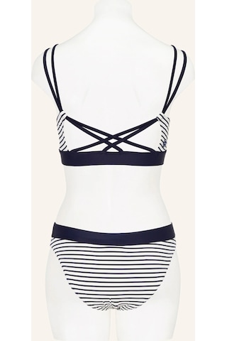 Cafe Du Cycliste Kadın Bustiyerli Bikini Arıel Çizgili Mavi