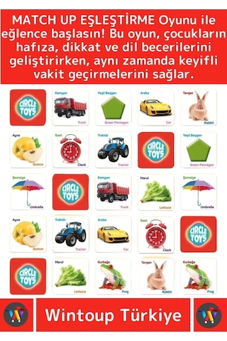 Premium Çocuk Eğitici Zeka El Göz Koordinasyonu Geliştirici Eğlenceli 140 Parça Eşleştirme Puzzle