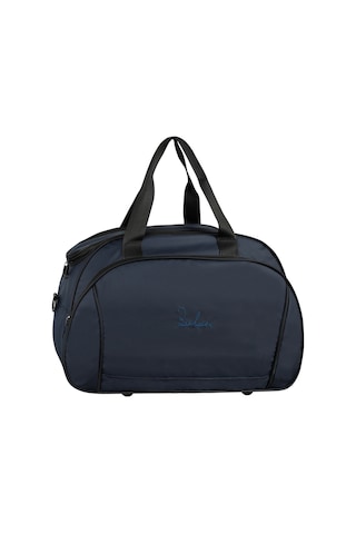 Galb Leather Modern Kumas Full Astarli Kopuklu El Ve Omuzda Tasinabilir Seyahat Ve Spor Cantasi Lacivert