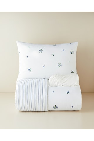 English Home Berryscus Kolay Ütülenir Tek Kişilik Nevresim Takımı 160x220 Cm Mor Mor