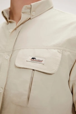 Bad Bear Fernando Shırt Parchment Erkek Basıc Shırt 24.01.30.004- 001