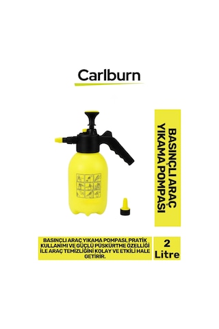 Özel Üretim Ergonomik Uzun Süreli Ayarlanabilir Püskürtmeli Basınçlı 2 Litre Araç Yıkama Pompası