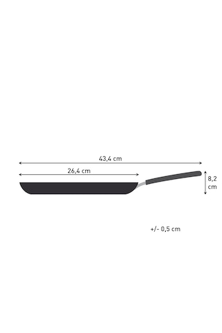 Tefal Experience Fusion Core 9x Krep Tava - 25 Cm 001 Siyah