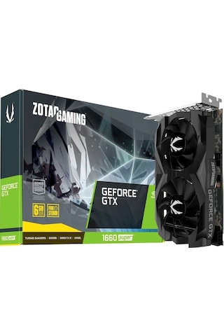 Zotac NVIDIA GeForce GTX 1660 Super Gaming ZT-T16620F-10L 6 GB 192 Bit GDDR6 Ekran Kartı