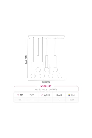 Nevo Dekoratif Sarkıt Ns341,06