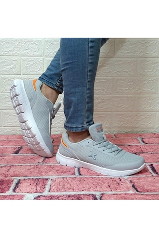 Kinetix Nıgel Gri Renk Hafif Rahat Ortapedik Spor Ayakkabı